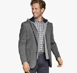 XC Flex® Knit Blazer With Removable Hooded Bib