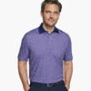 XC4® Performance Solid-Collar Print Polos + Cool Degree™ -JOHNSTON MURPHY Sale 747593 master