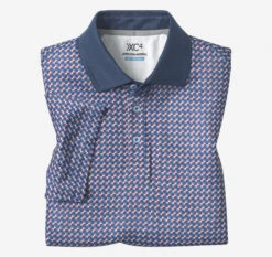 XC4® Performance Solid-Collar Print Polos + Cool Degree™ -JOHNSTON MURPHY Sale 747593 master 2