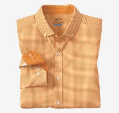 Game Day XC4® Long-Sleeve Gingham Shirt