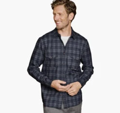 Button-Front Knit Shirt 8 Button-Front Knit Shirt -JOHNSTON MURPHY Sale 748271 master 2