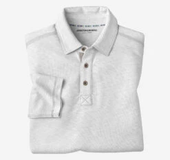 Vintage Slub Long-Sleeve Polo