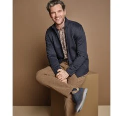 Textured Solid Full Zip -JOHNSTON MURPHY Sale 748283 master 2