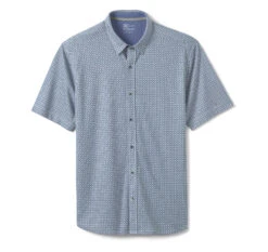 XC Flex® Short-Sleeve Print Knit Shirt -JOHNSTON MURPHY Sale 749701 master 2