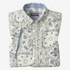 Linen-Blend Short-Sleeve Print Shirt -JOHNSTON MURPHY Sale 749735 master