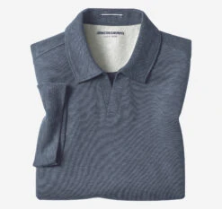 Vintage Slub V-Neck Polo