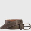 Oiled Contrast Stitched Belt 2 Oiled Contrast Stitched Belt -JOHNSTON MURPHY Sale 757702 master