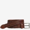 Stretch Leather Braided Belt -JOHNSTON MURPHY Sale 757725 master
