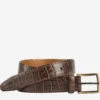 Croc Embossed Belt  -JOHNSTON MURPHY Sale 758661 master