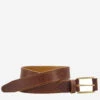 Western Pebbled Leather Belt -JOHNSTON MURPHY Sale 758675 master
